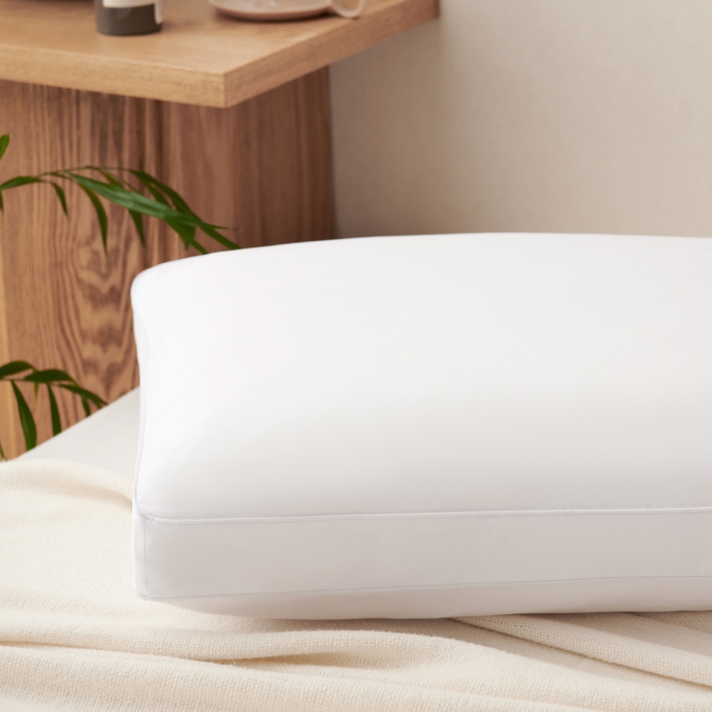 Hybrid Pillow - Dual Comfort Memory Foam/ Polyfill Pillow