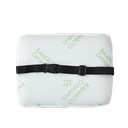 Bamboo Origins Memory Foam Square Pillow Buckle & Loop Label