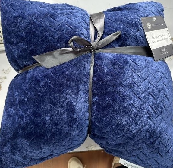 2pk Jacquard Pillow Set