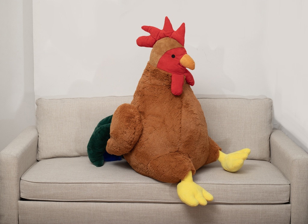 Oversized Rooster Plush Toy 36"