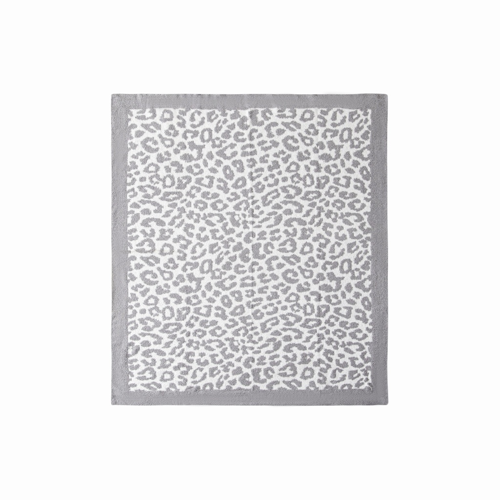 Feather Knit Jacquard Throw