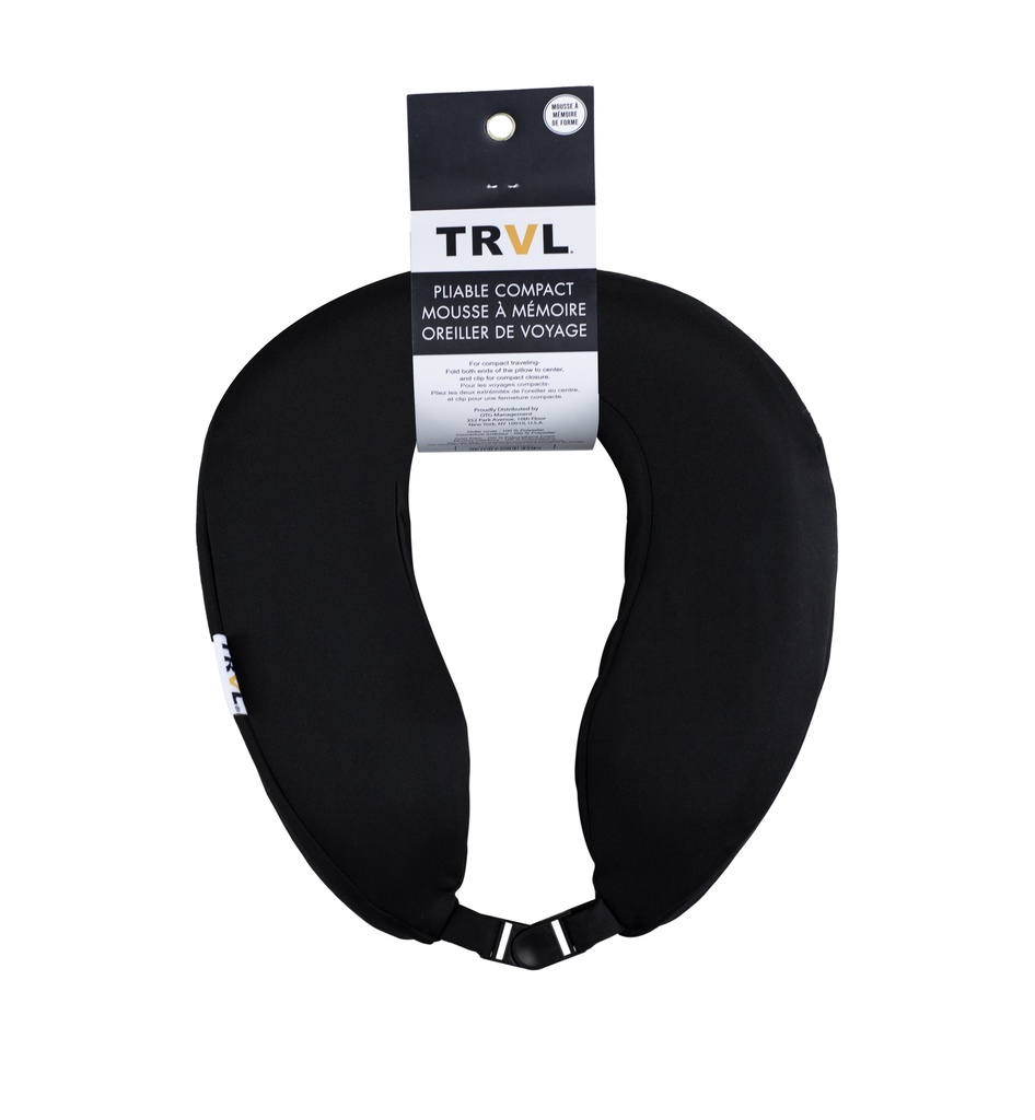 Foldable Compact Travel Pillow with Clasp