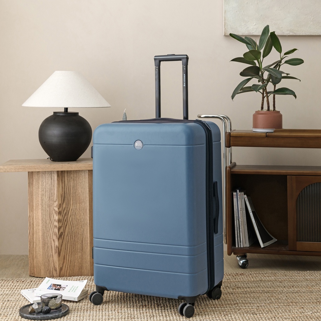 Dublin Hard Case Luggage - Dusty Blue
