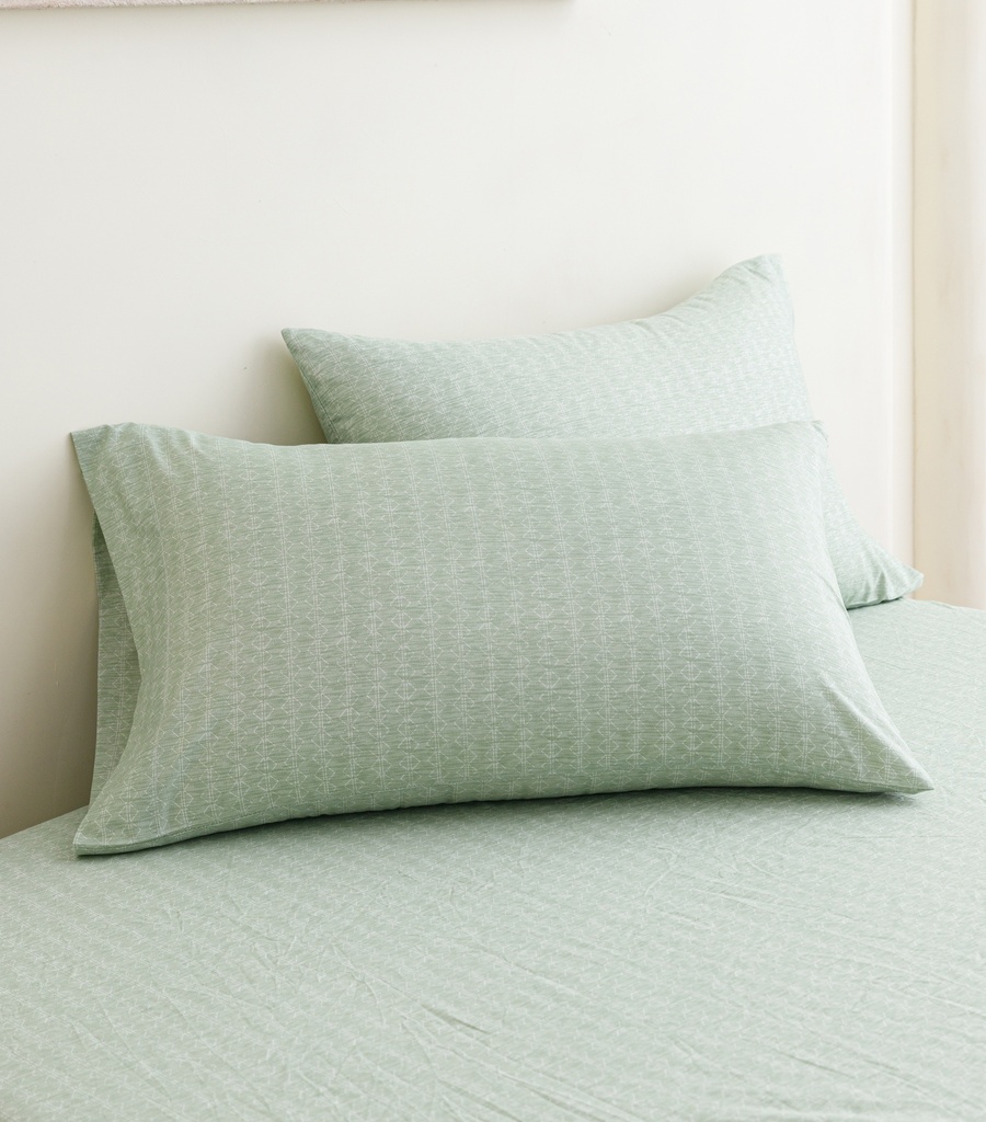 MICROFIBER PRINTED SHEET SET IN SELF FABRIC PACKAGING