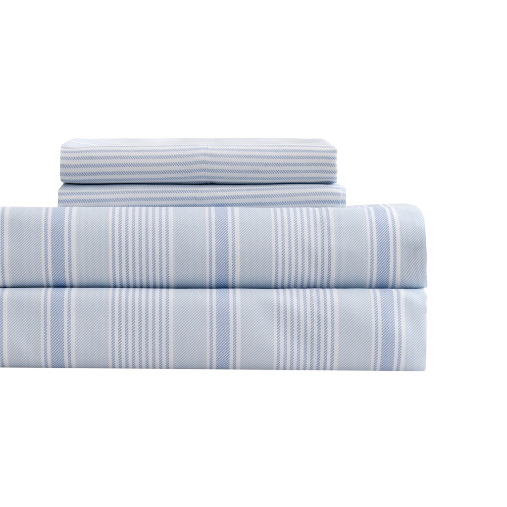 Printed Microfiber 4 Pc Sheet Set