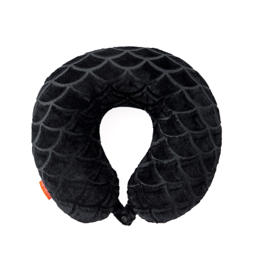 Embossed Mink Memory Foam Neck Pillow