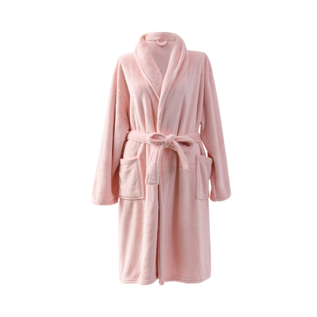 WOMENS CASHMERE VELVET ROBE