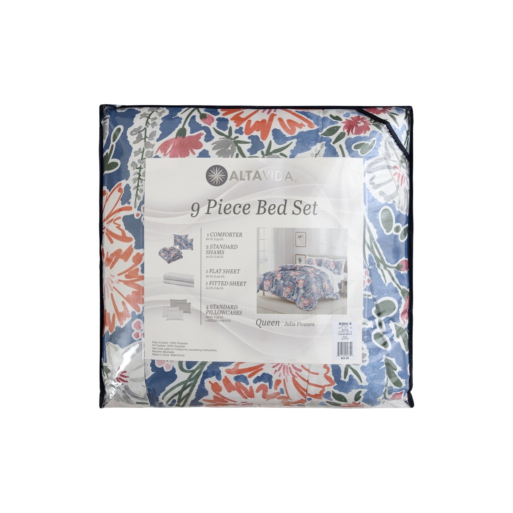 9 PC Comforter Sets