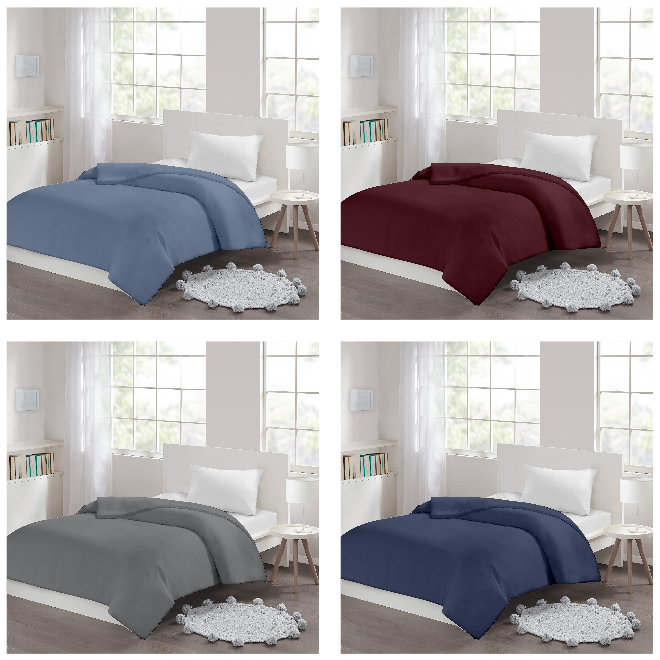 Stock Solid Single pc Comforter