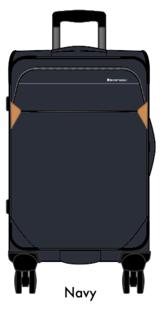 Softside Luggage 23/27/30, PU Coating; 8 Wheels; Fulton Collection
