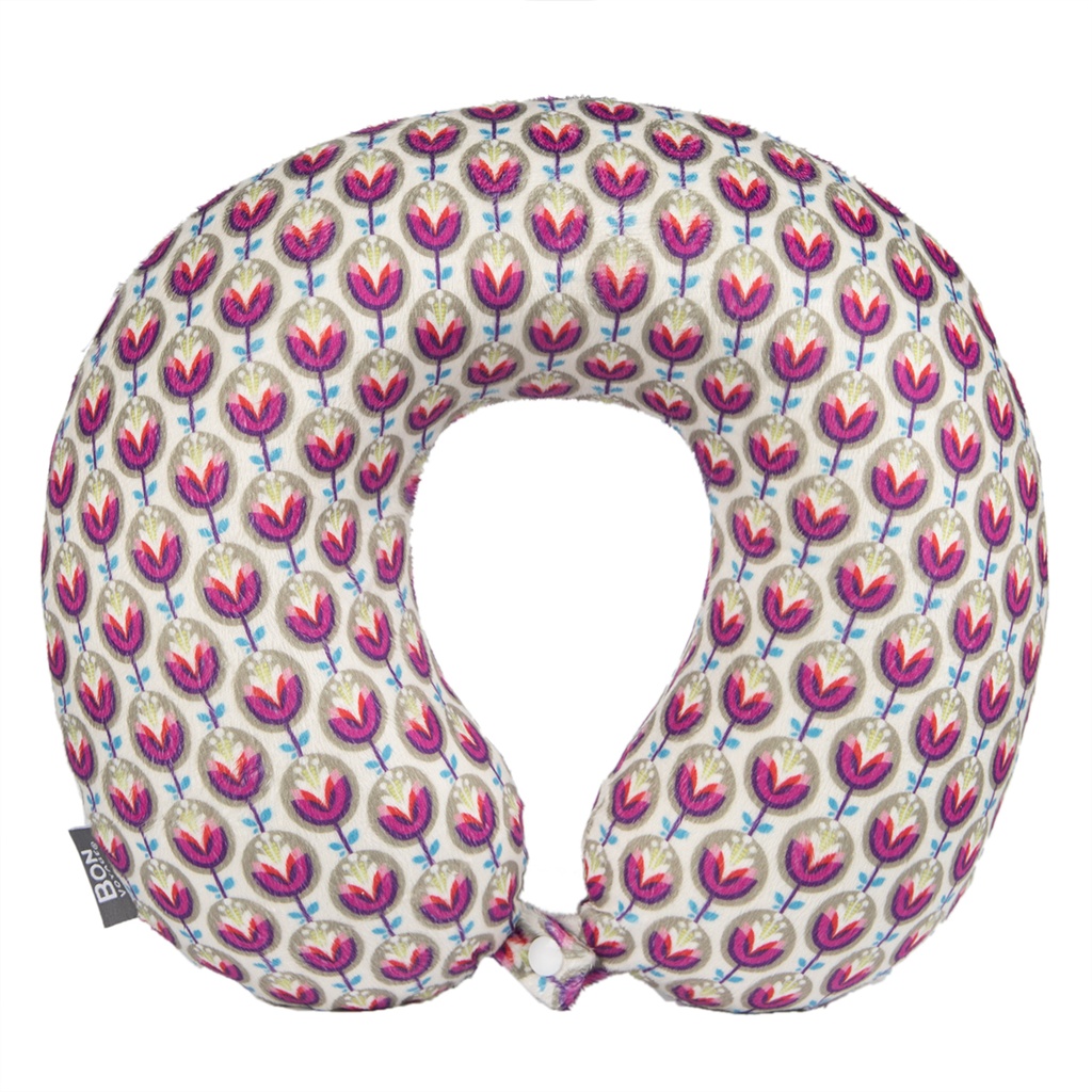 Bon Voyage Memory Foam Travel Pillow
