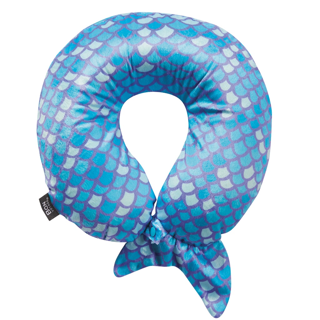 Bon Voyage Memory Foam Travel Pillow Mermaid