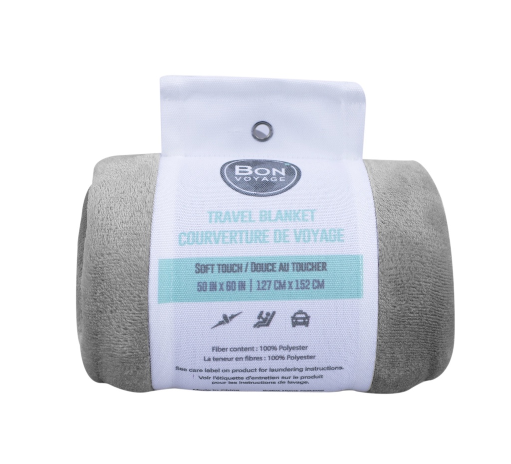 Travel Shiny Flannel Throw