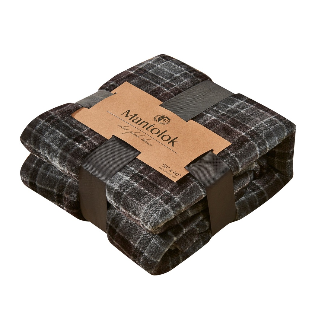 Mantolok Velvet Plush Throw