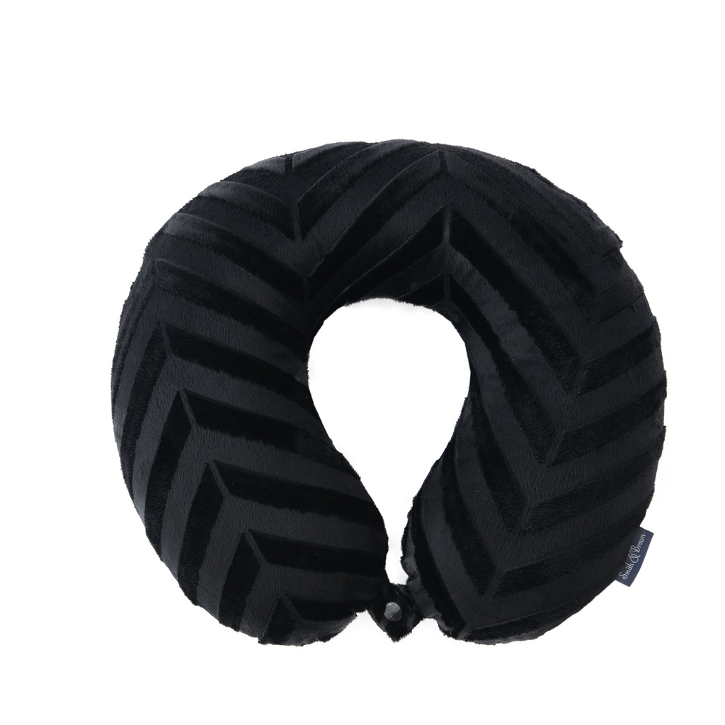 Embossed Mink Memory Foam Neck Pillow