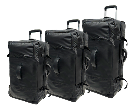 Duffel Set; PU Coated; 2 Wheels