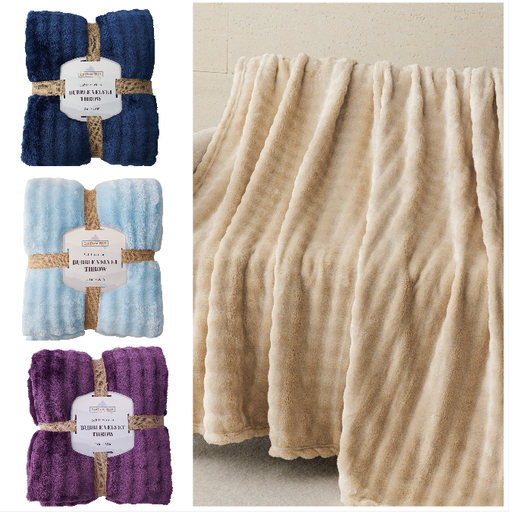 Bubble Velvet Throw