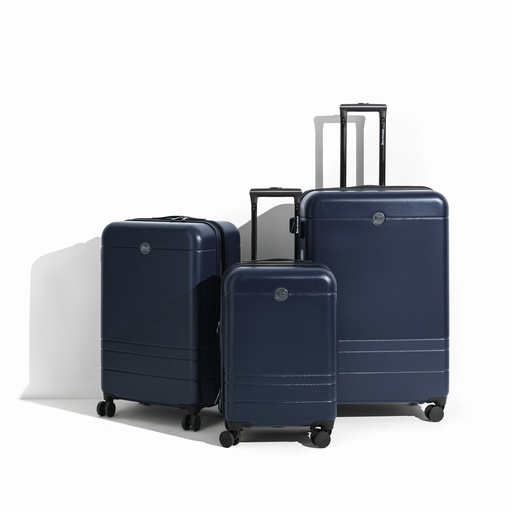 Dublin Hard Case Luggage - Navy