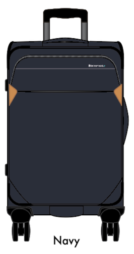 Softside Luggage 23/27/30, PU Coating; 8 Wheels; Fulton Collection