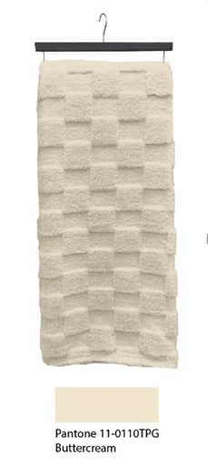 Jacquard Checkboard Sherpa Throw