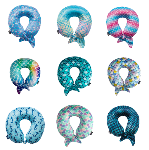 Bon Voyage Memory Foam Travel Pillow Mermaid