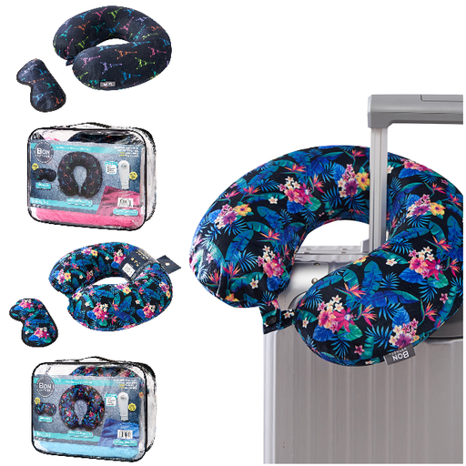 Bon Voyage Travel Pillow Set