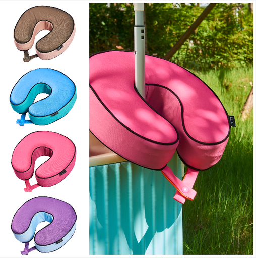 Nicole Miller Memory Foam Travel Pillow