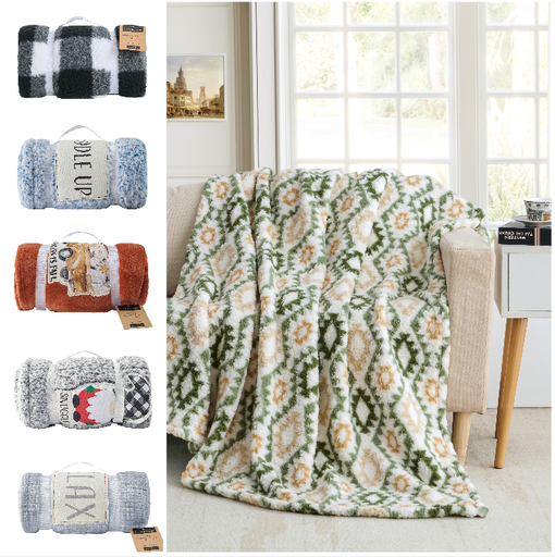 Lincoln Outfitters Sherpa Throw