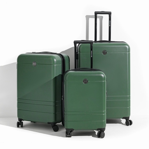 Dublin Hard Case Luggage; Olive