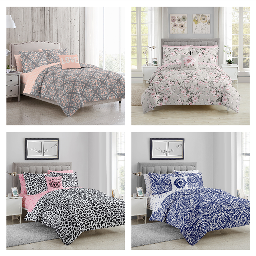 Bella Home 6-8 PC Comforter Set