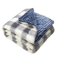 Printed Velvet Velvet Throw, Quilted and Filled