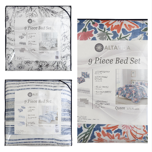 9 PC Comforter Sets