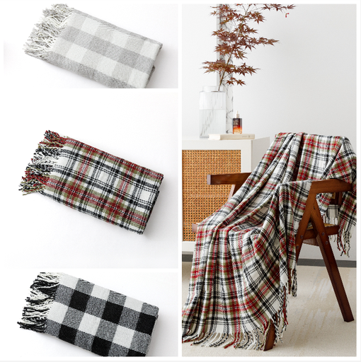 Acrylic Woven Throw