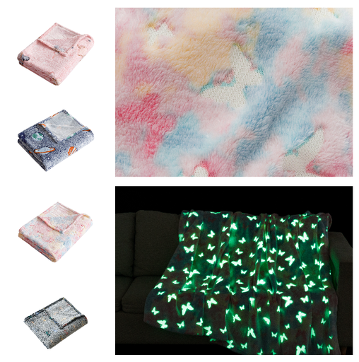 Glow in the Dark Kids Throws