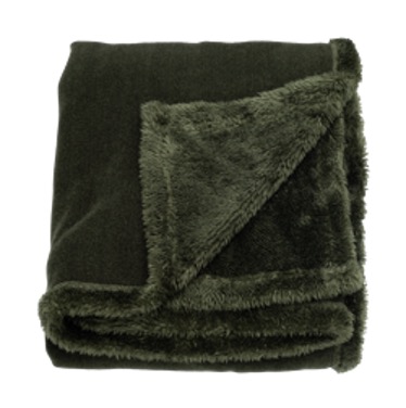 Chenille Reverse Sherpa Throw