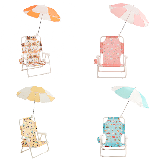 Pool Side Chair with Umbrella; Kids